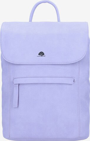 GREENBURRY Backpack in Purple: front