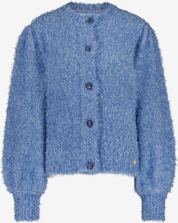Fabienne Chapot Knit Cardigan 'Kitty' in Blue: front