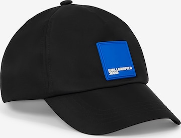juoda KARL LAGERFELD JEANS Kepurė: priekis