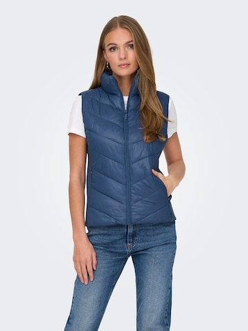 Gilet ONLY en bleu : devant