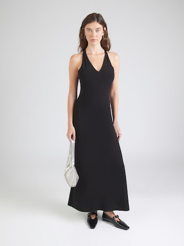 Robe 'Sibylla' ABOUT YOU en noir : devant