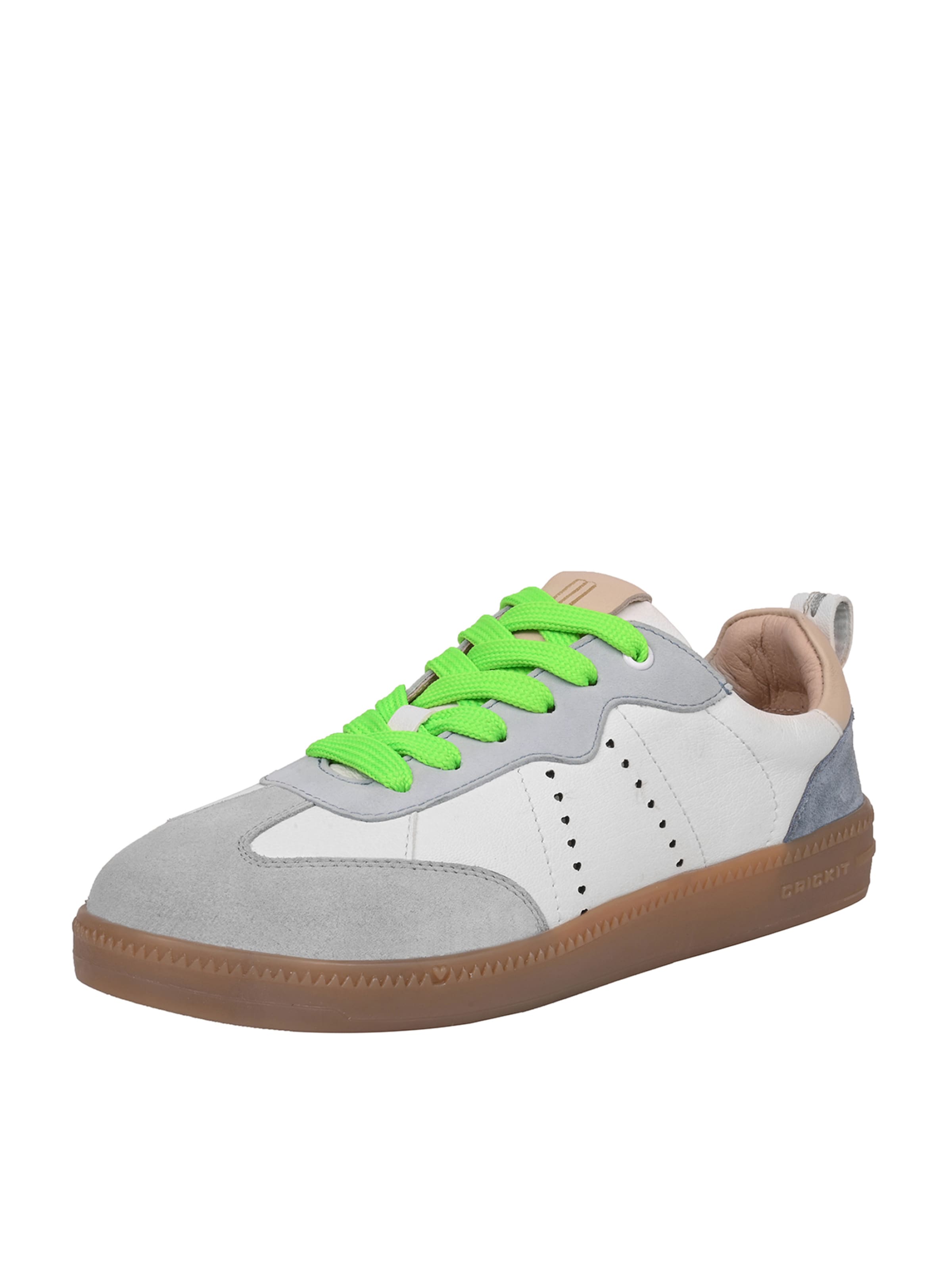 Crickit Platform trainers ' RUNA ' in White: front