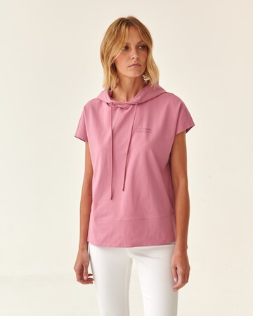 Sweat-shirt 'Aksona' TATUUM en rose : devant