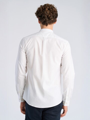 Regular fit Camicia di Lindbergh in bianco