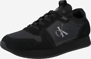 Calvin Klein Jeans Platform trainers in Black: front