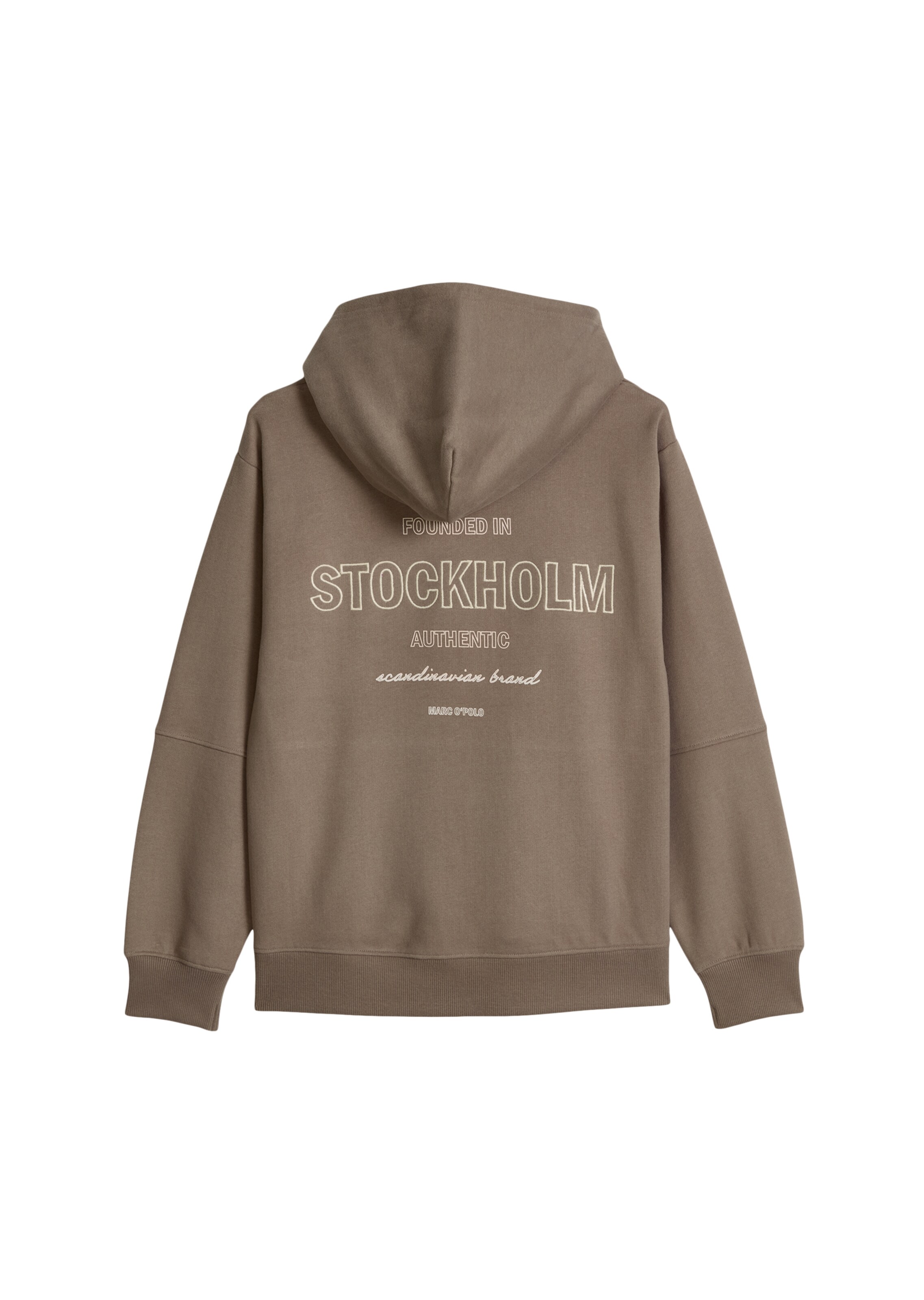Marc O'Polo Sweatshirt in Brown: back