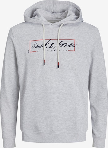 Sweat-shirt 'Zuri' JACK & JONES en gris : devant