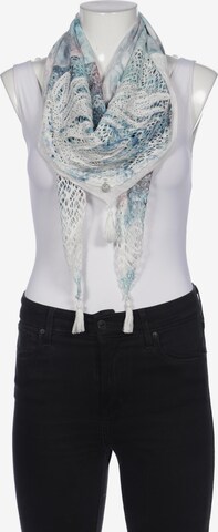 Tredy Scarf & Wrap in One size in Blue: front