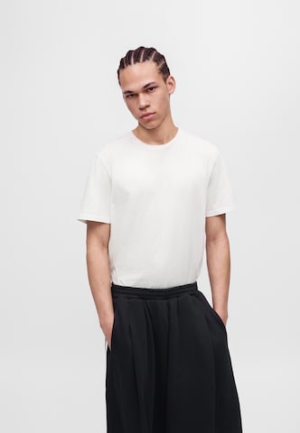 juoda ADIDAS ORIGINALS Plačios klešnės Klostuotos kelnės 'ADIBREAK'