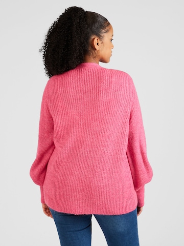 Cardigan 'CLARE' ONLY Carmakoma en rose
