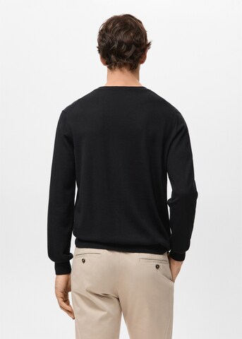MANGO MAN Sweater 'Willy' in Black