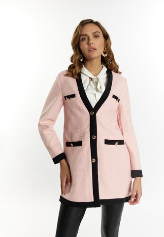 Blazer faina en rose : devant