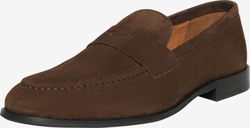 Henry Stevens Loafer 'Wallace PL' in Braun: predná strana