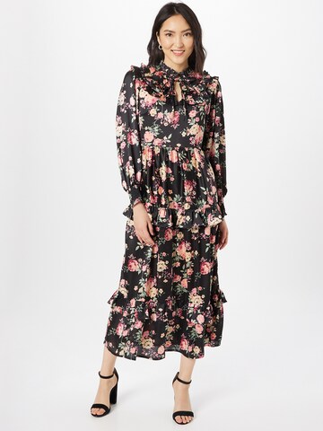 Robe-chemise 'Mida' Dorothy Perkins en noir : devant