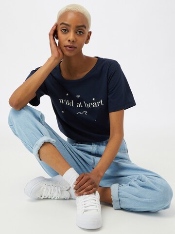 T-shirt 'MANUEL' Femi Stories en bleu