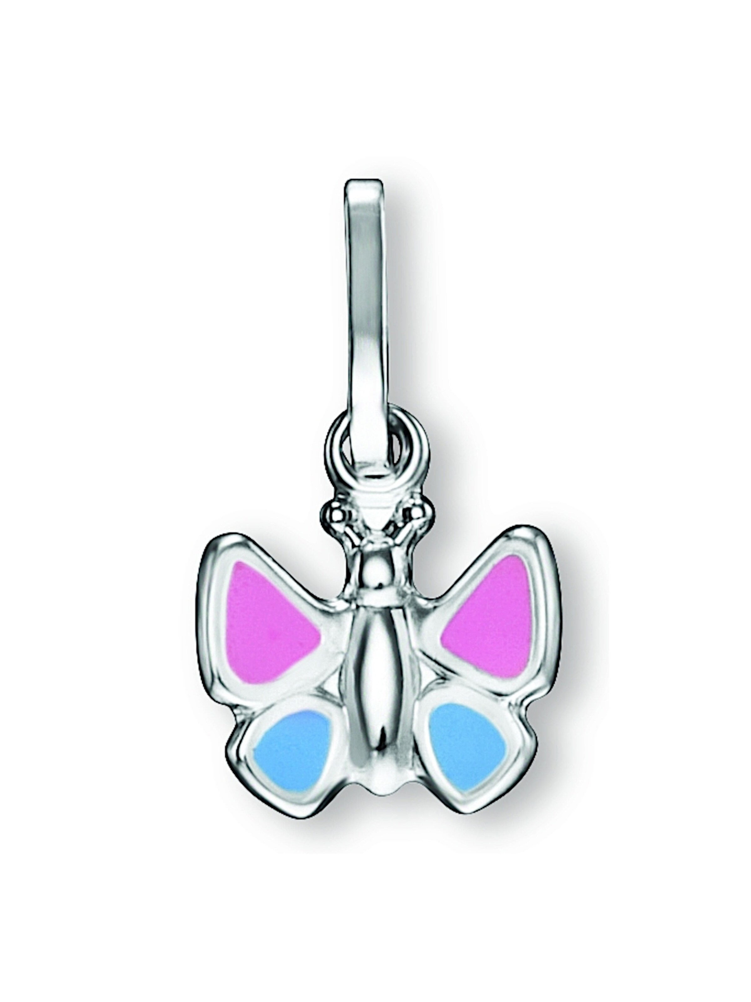 ONE ELEMENT Jewelry 'Schmetterling' in Silver: front