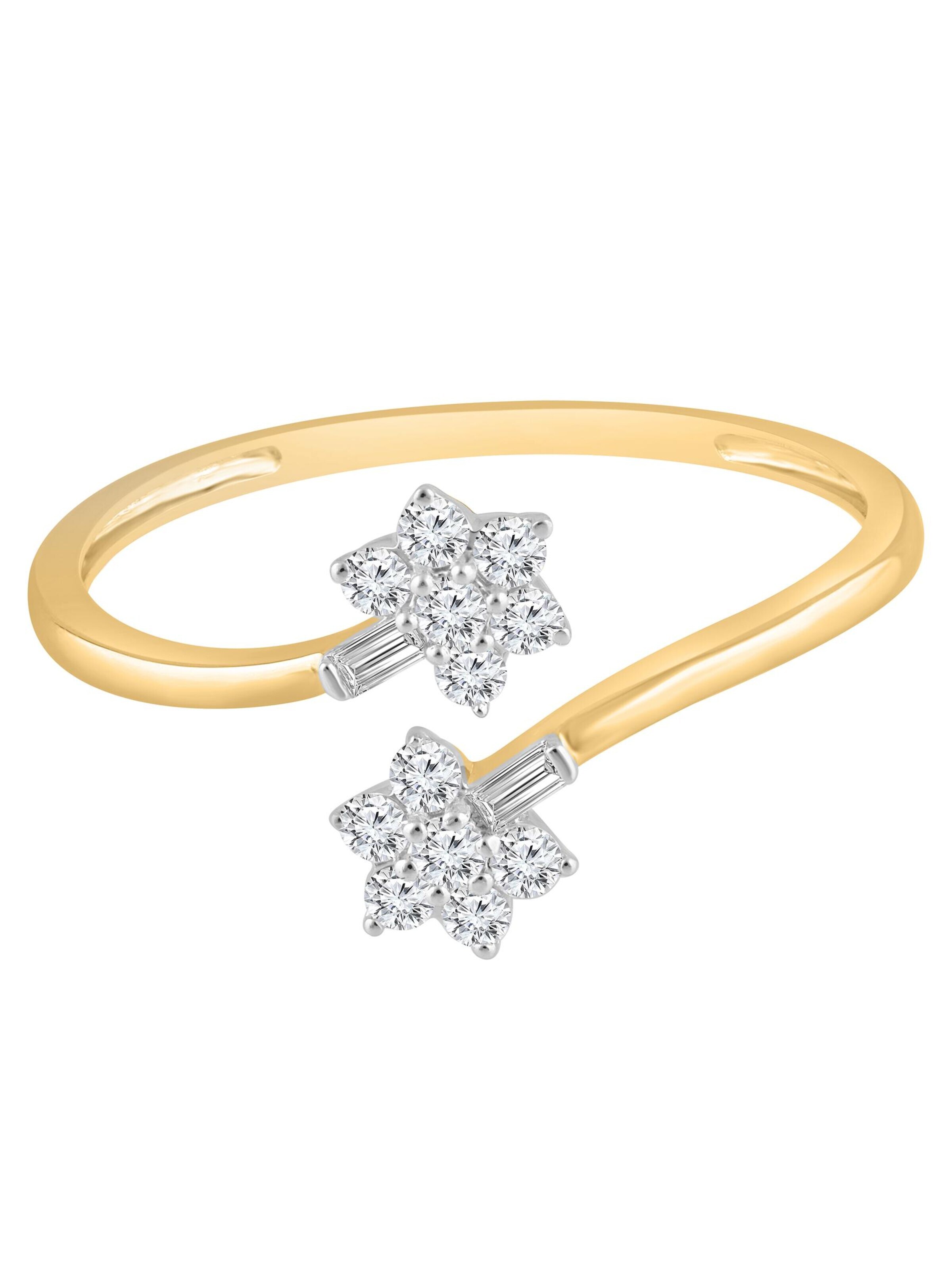 Diamant Exquis Ring in Gold: front