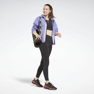 Reebok Skinny Sporthose in Schwarz