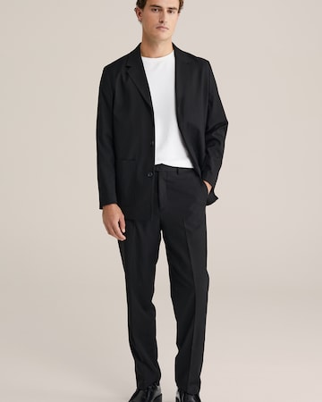WE Fashion Tapered Pantalon in Zwart