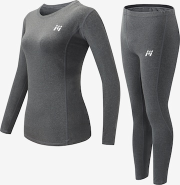 MEETWEE Sportbody 'Athletic Underwear' in Grijs: voorkant