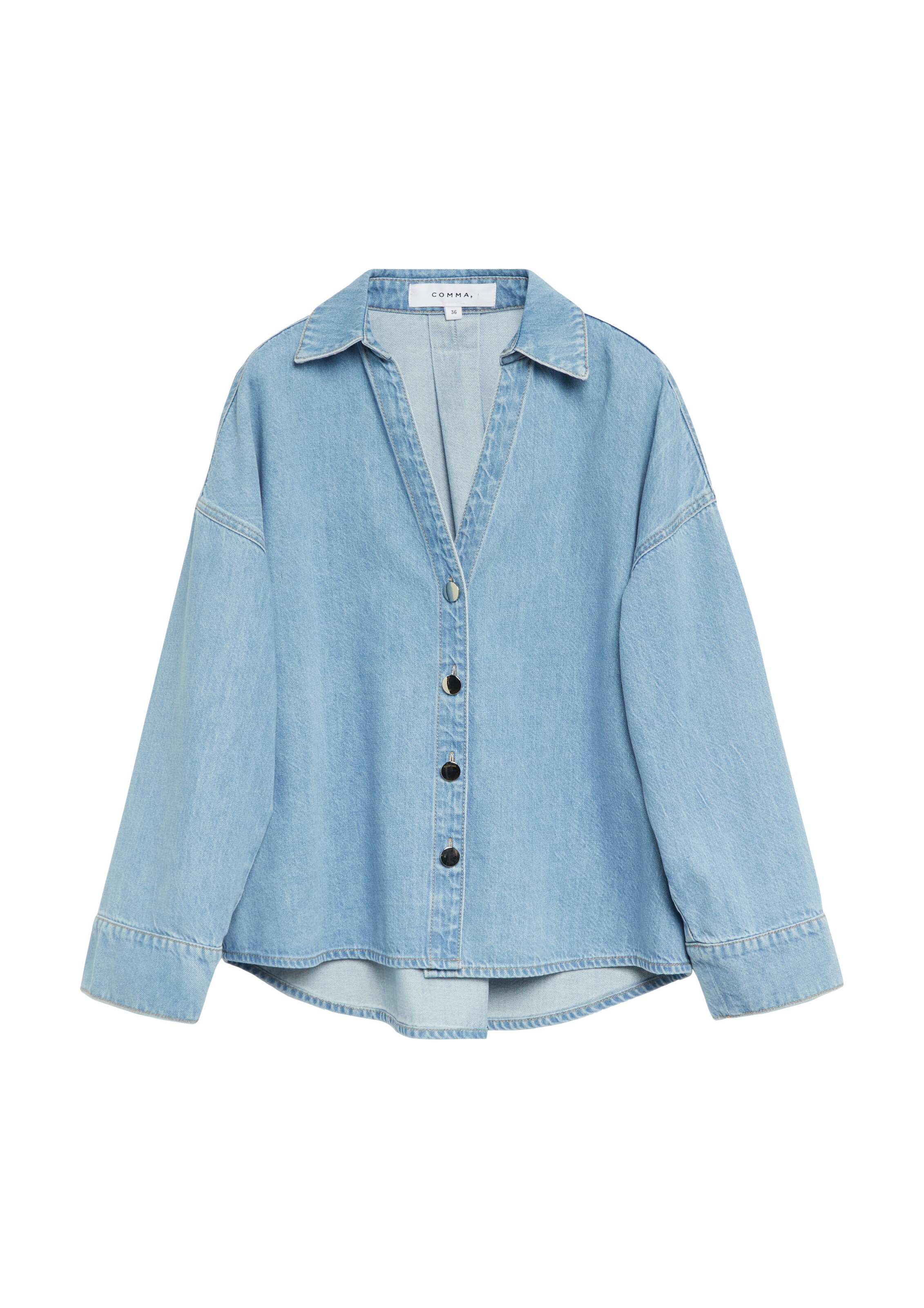 COMMA Blouse in Blue denim, Item view