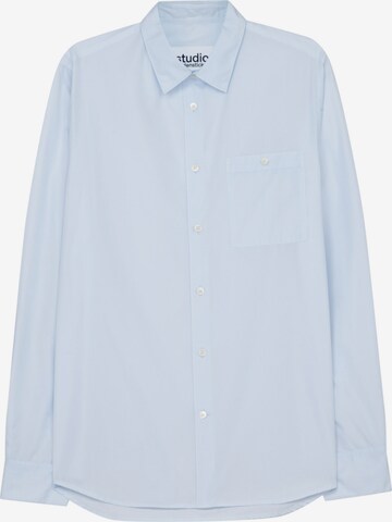 Coupe regular Chemise Studio Seidensticker en bleu : devant