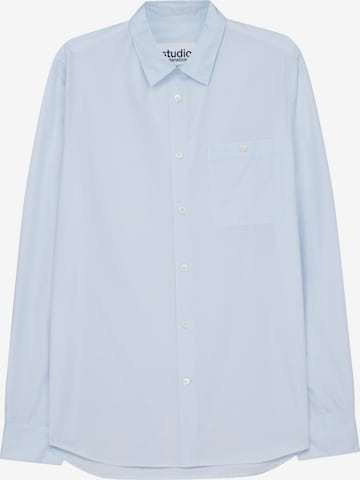 Studio Seidensticker Regular fit Overhemd in Blauw: voorkant