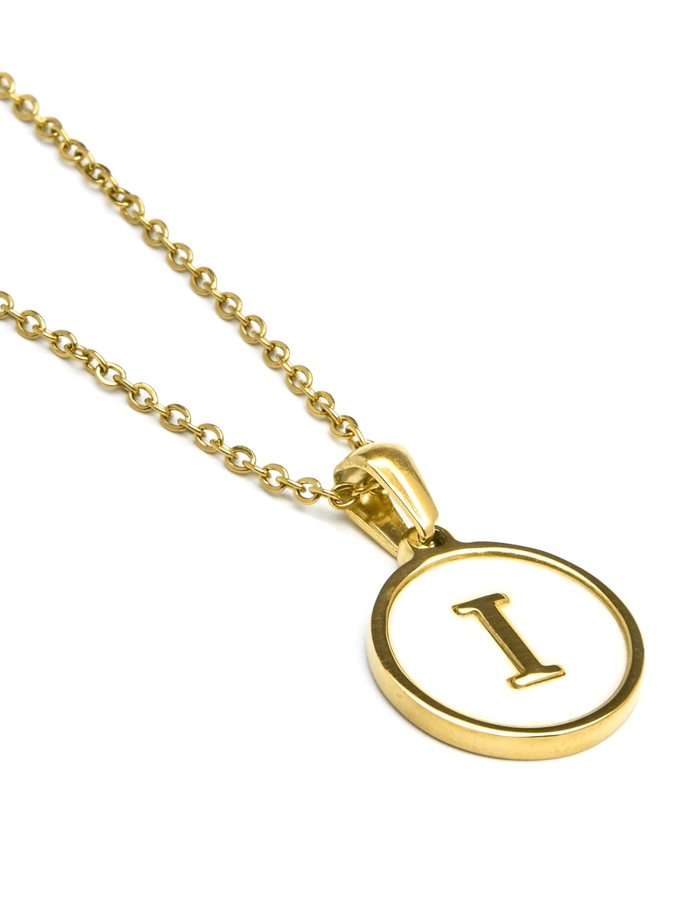 Luxenter - Cadena 'Alphabet' en blanco