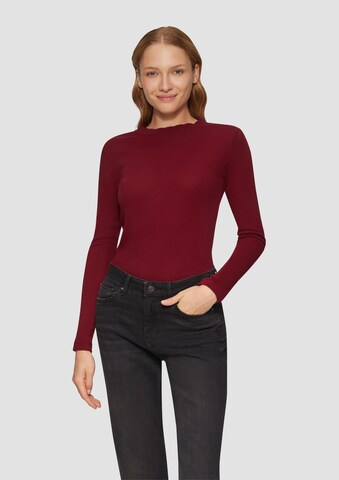 s.Oliver Shirt in Rot: Vorderseite