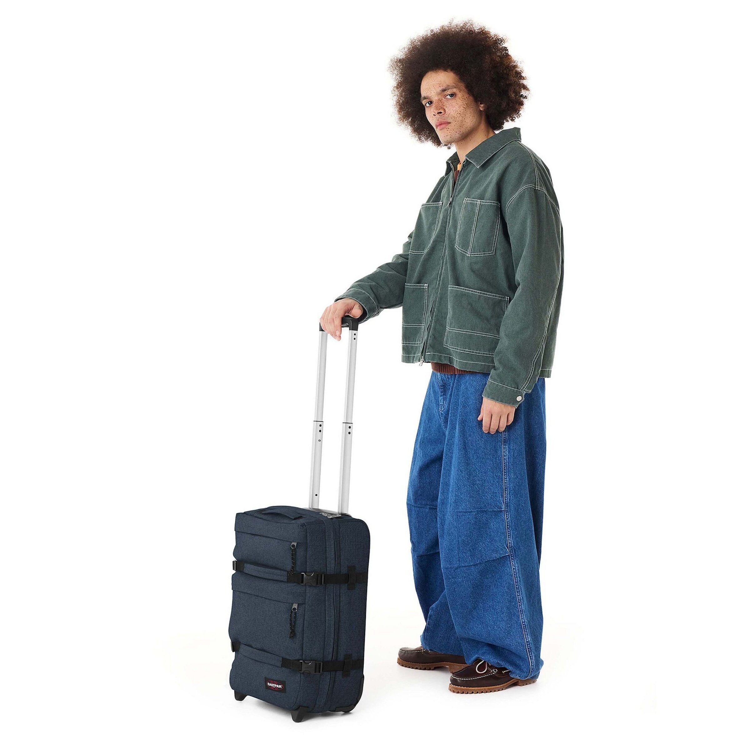 EASTPAK Cart 'Transit'R' in Blue: front