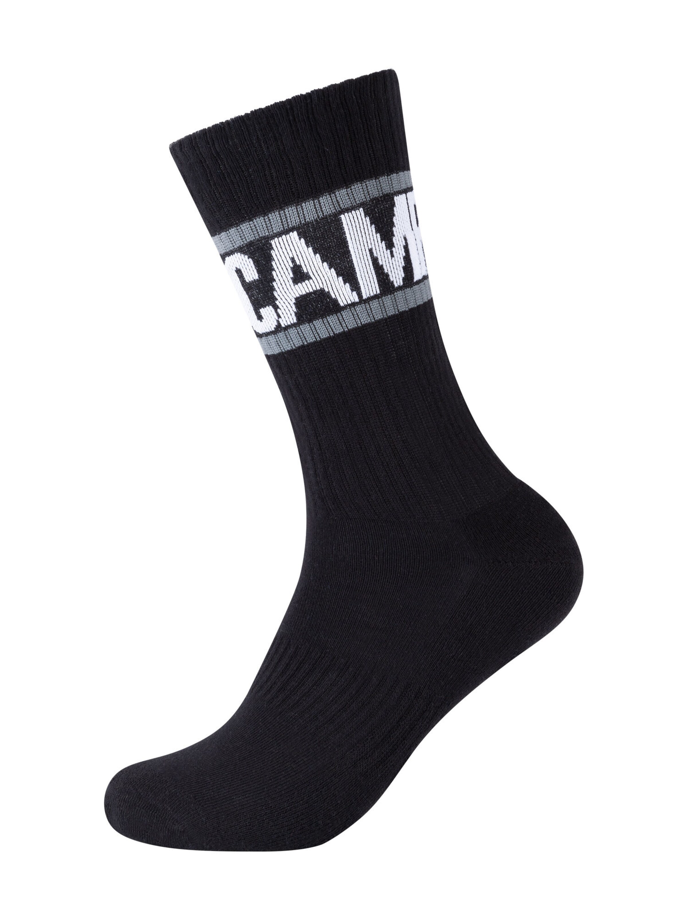 CAMP DAVID Sports socks in Black
