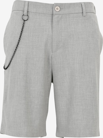 2Y Premium Pants in Grey: front