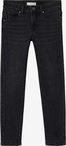 MANGO KIDS Slimfit Jeans in Schwarz: predná strana