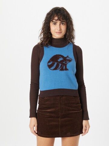 LEVI'S ® Trui 'Deja Vu Sweater Vest' in Blauw: voorkant