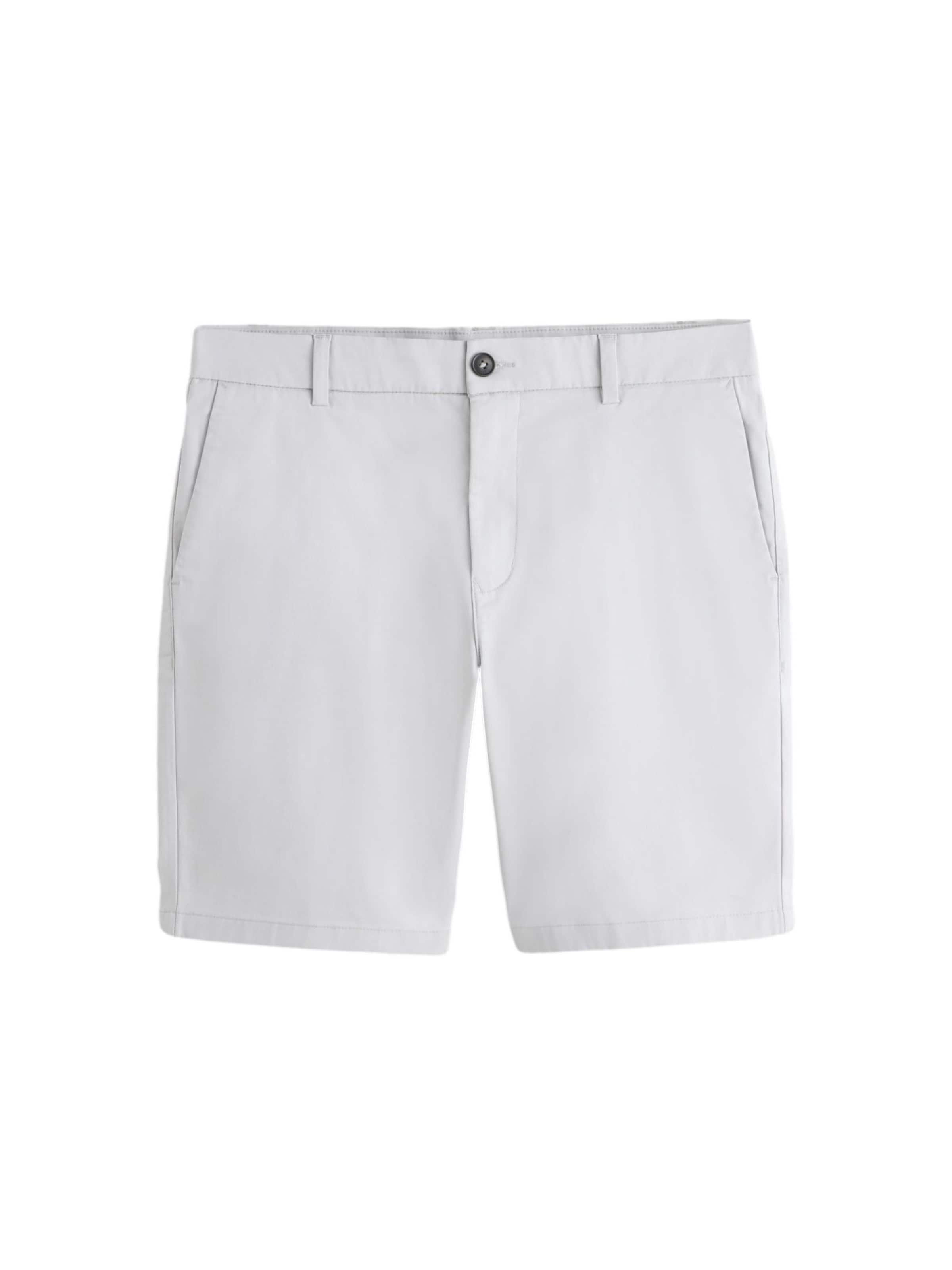 Next Slimfit Shorts in Grau: Vorderseite