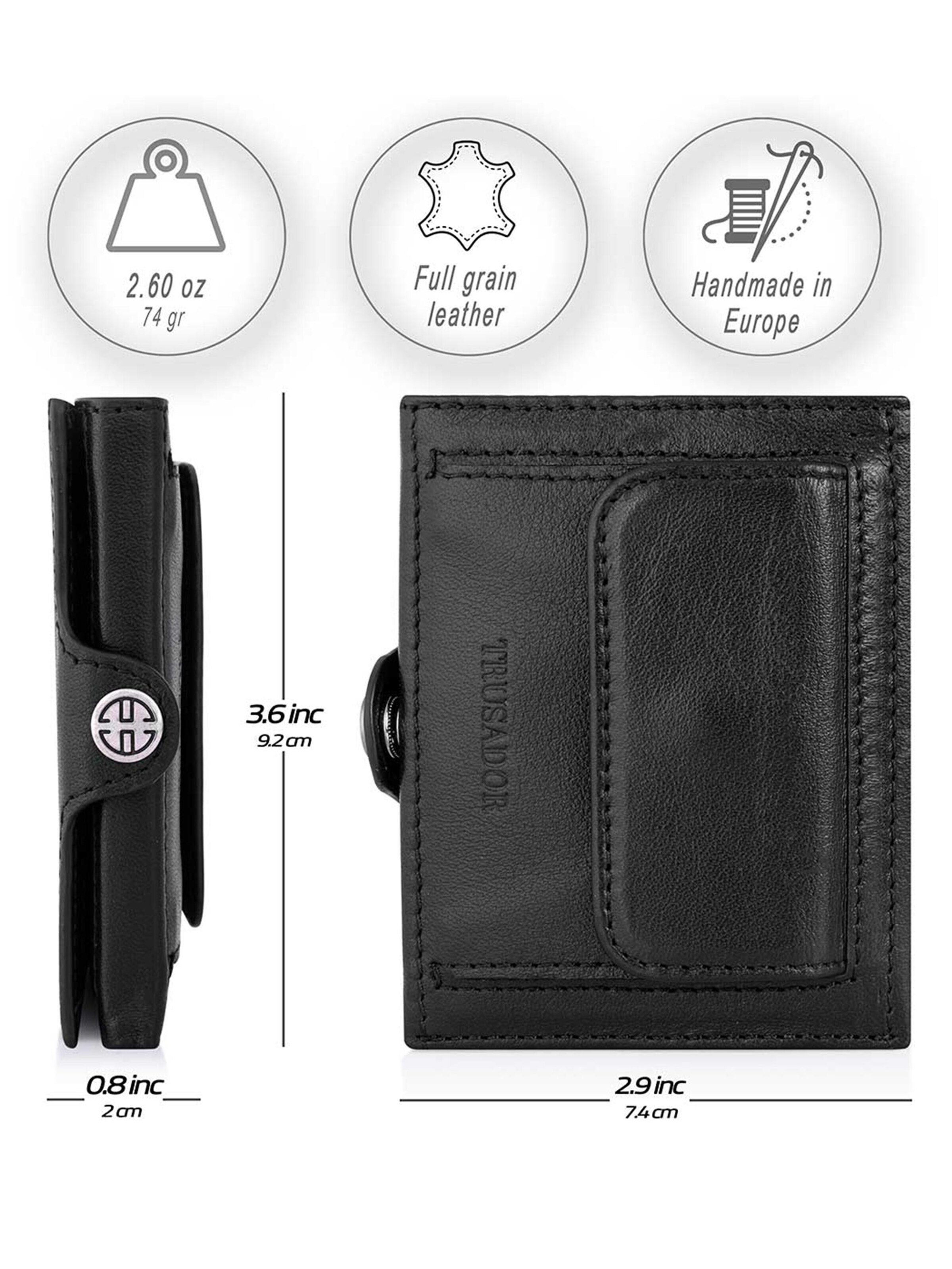 Trusador Wallet 'Valencia' in Black
