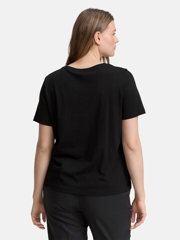 Tom Tailor Women + Shirt in Zwart