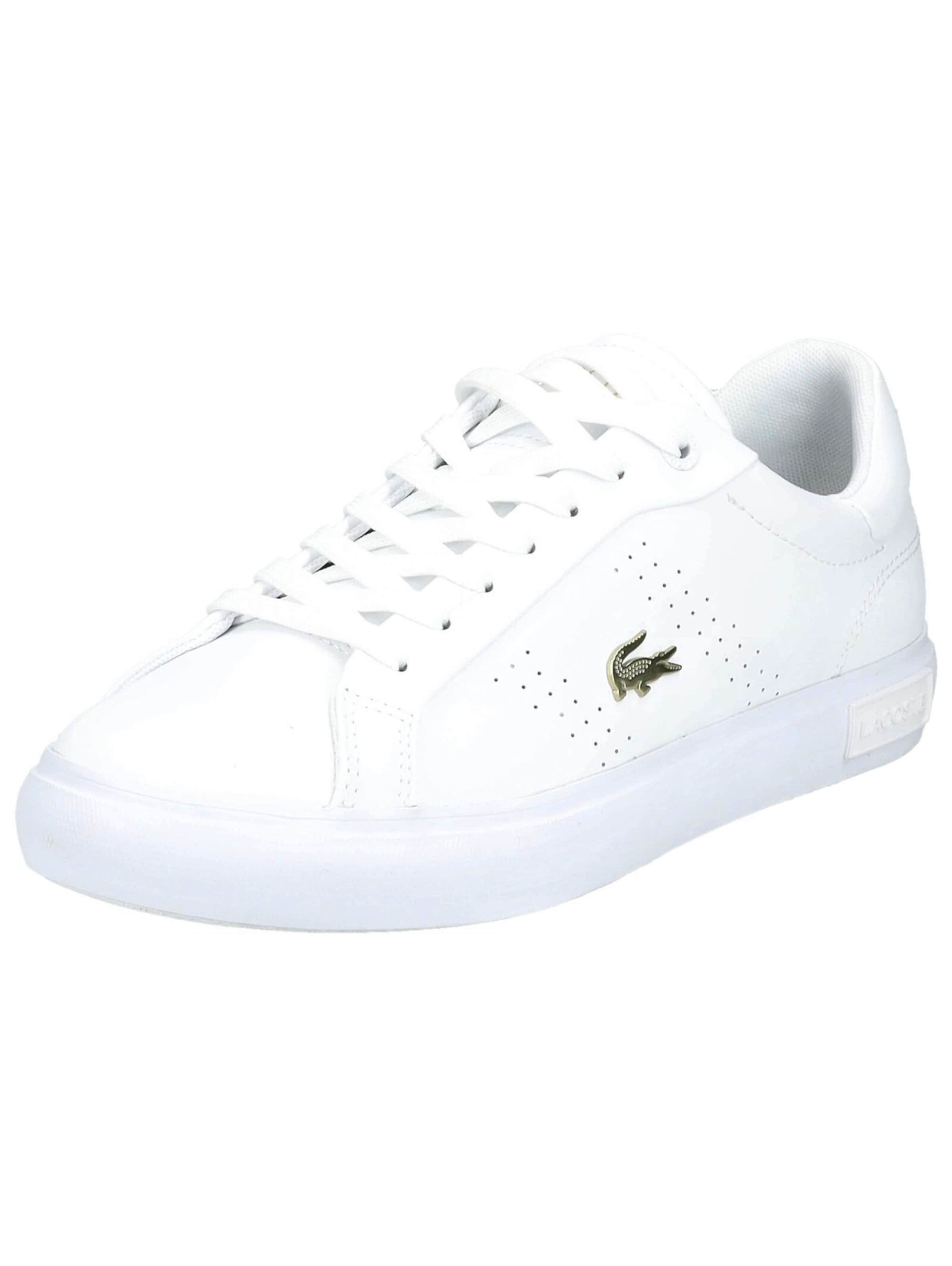 Sneaker bassa 'Powercourt 2.0' di LACOSTE in bianco: frontale
