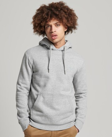 Superdry Sweatshirt in Grijs: voorkant