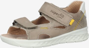 Calzatura aperta 'Lagoon' di SUPERFIT in beige: frontale