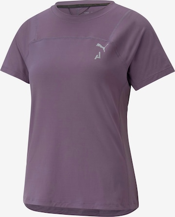 PUMA Funkcionalna majica | vijolična barva: sprednja stran