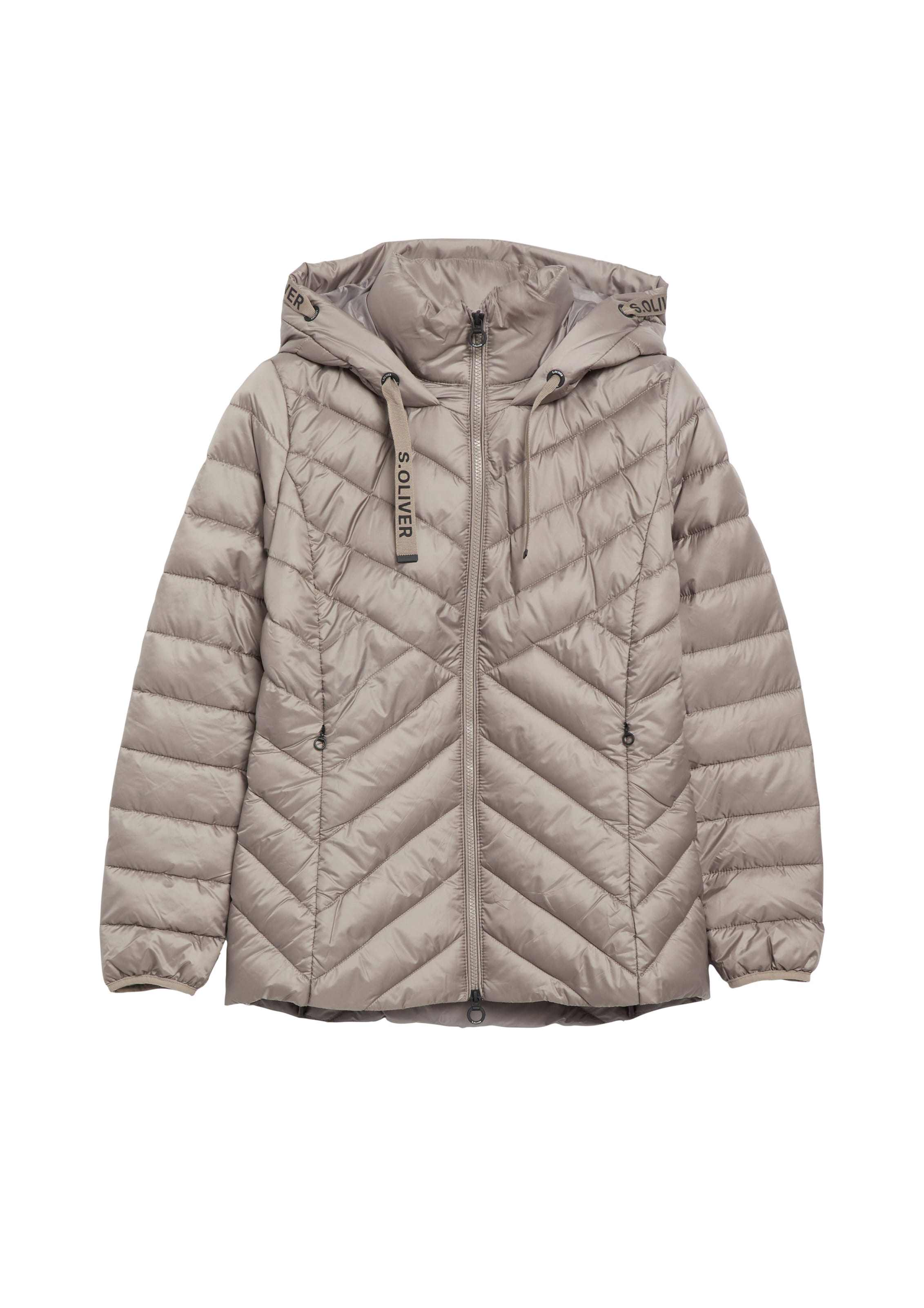s.Oliver Jacke in Grau: Vorderseite