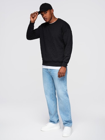 Sweat-shirt Ombre en noir