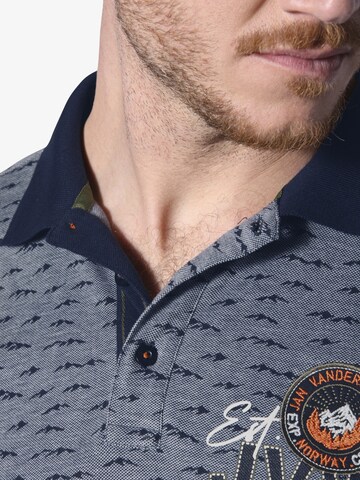 Jan Vanderstorm Shirt 'Halvesen' in Blue