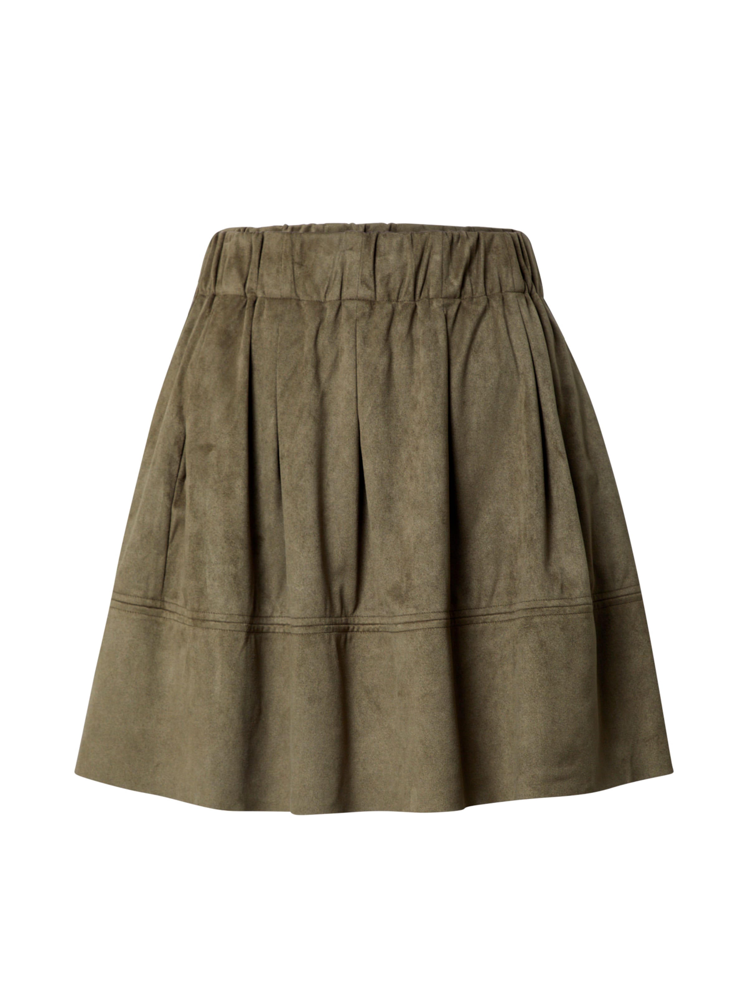 Fustă 'Kia' de la minimum pe verde: față