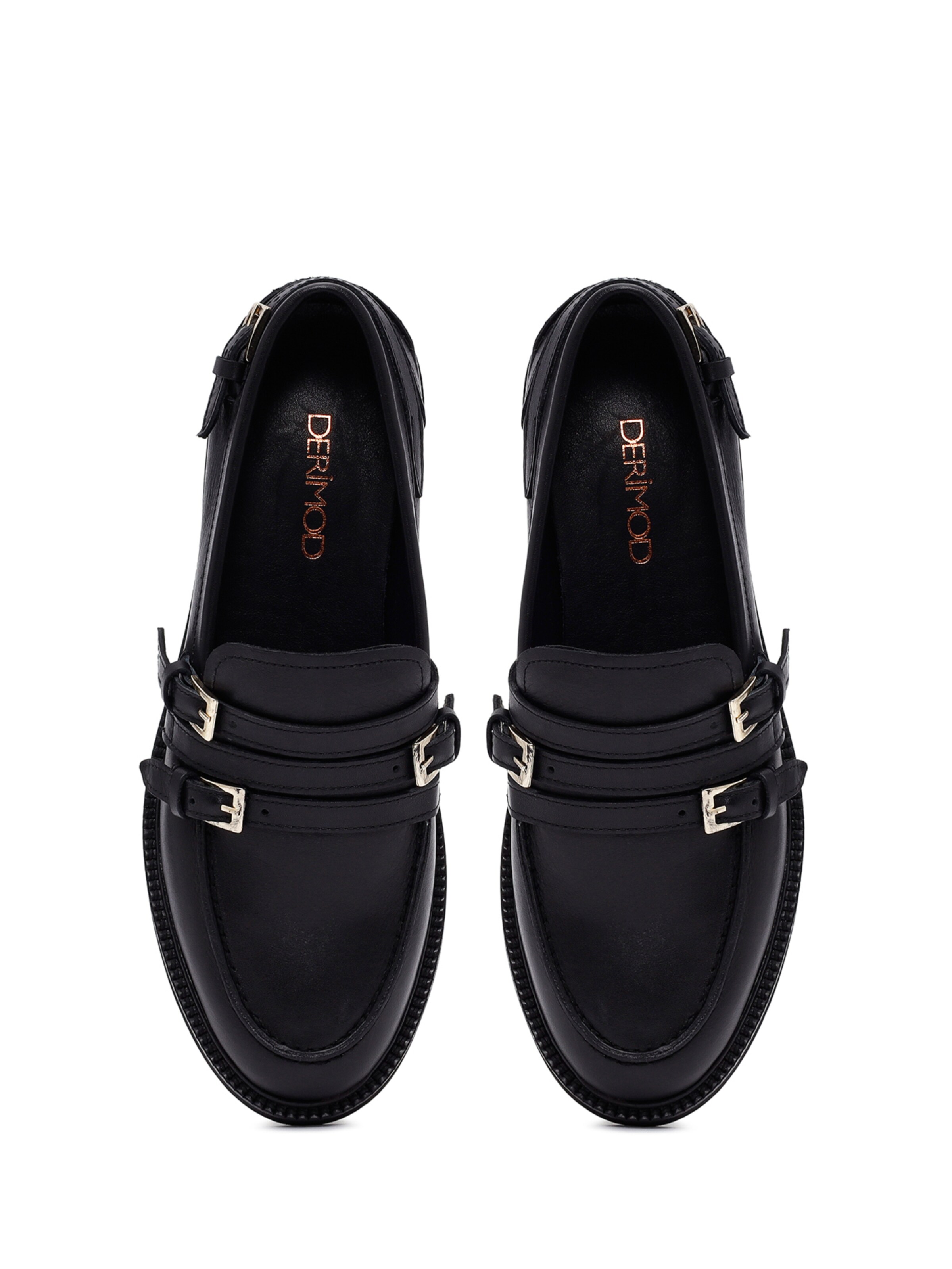 Slipper di Derimod in nero
