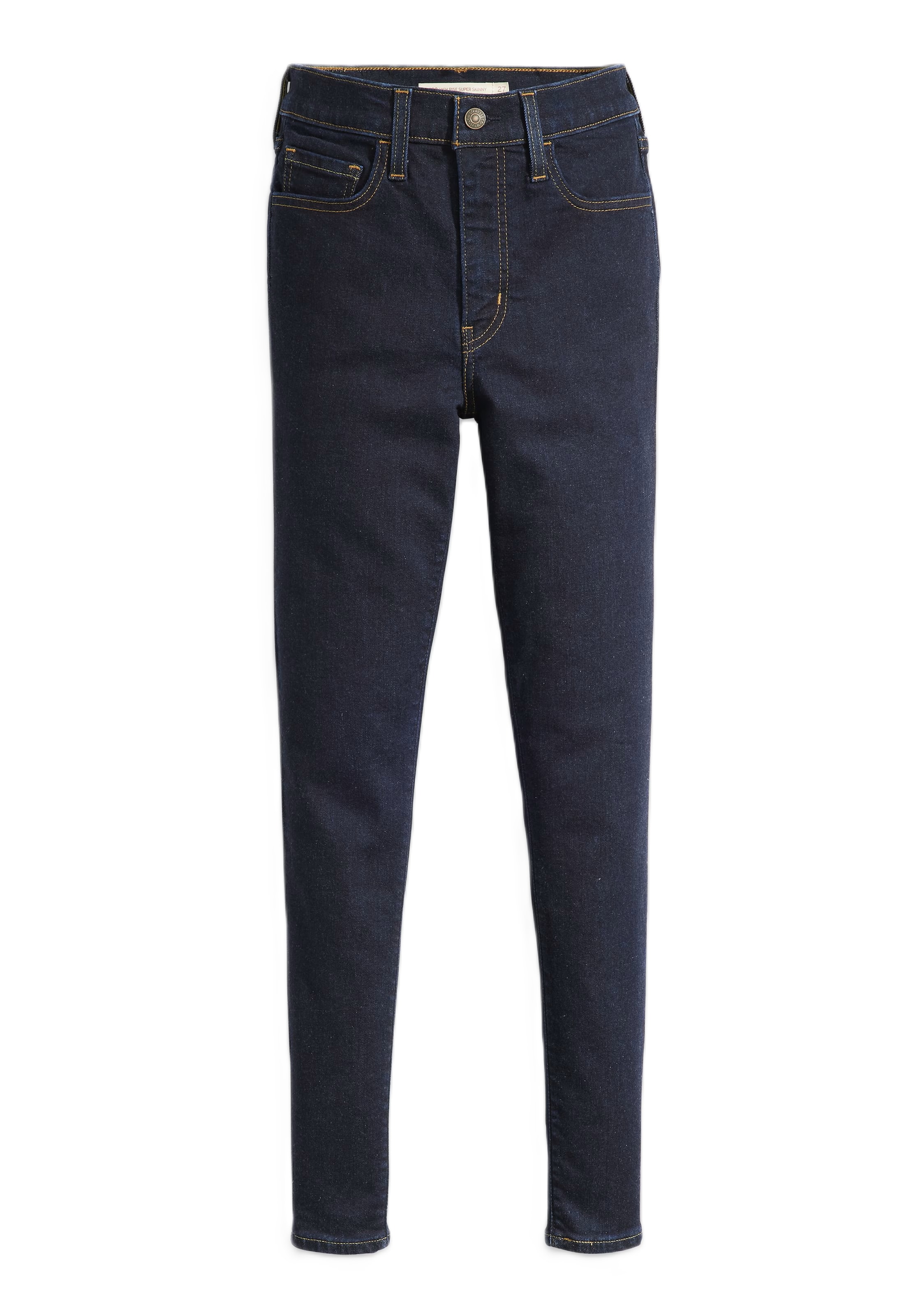 LEVI'S ® Jean '720™ HIRISE SUPER SKINNY' en 24/30 en bleu foncé, Vue avec produit