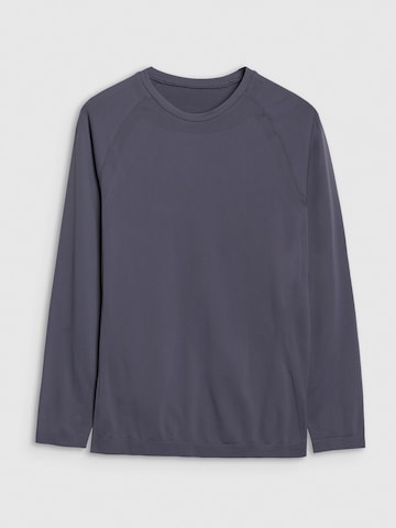 4F - Camiseta térmica en gris: frente
