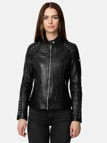 Tazzio Übergangsjacke 'F521'‌‌‌‌‌ in Schwarz
