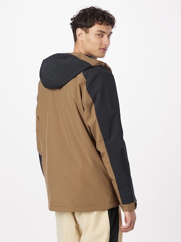 QUIKSILVER Sportjacke 'MISSION' in Braun